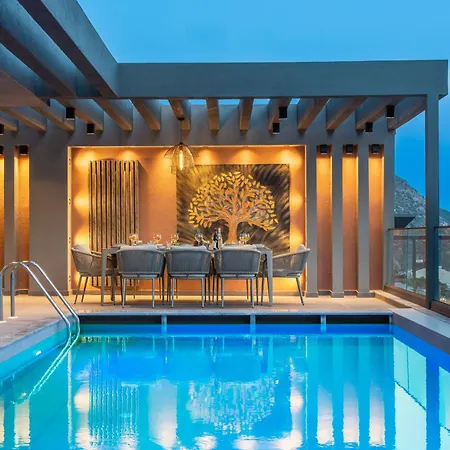 Luxury With Sea View In Kalkan Vila Kaş
