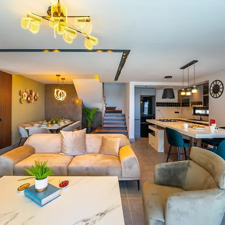 Luxury With Sea View In Kalkan Vila *